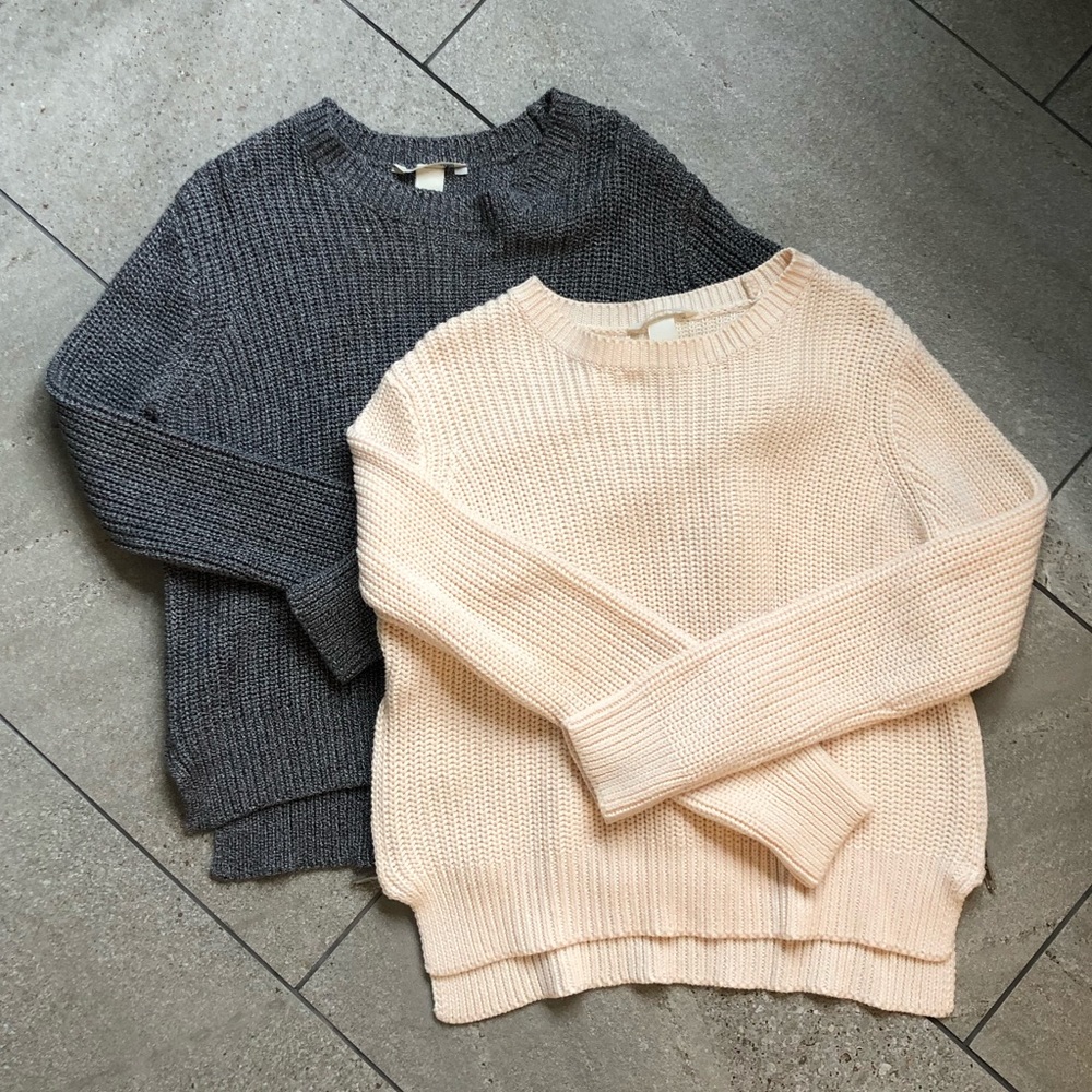 Set of two h&m sweaters